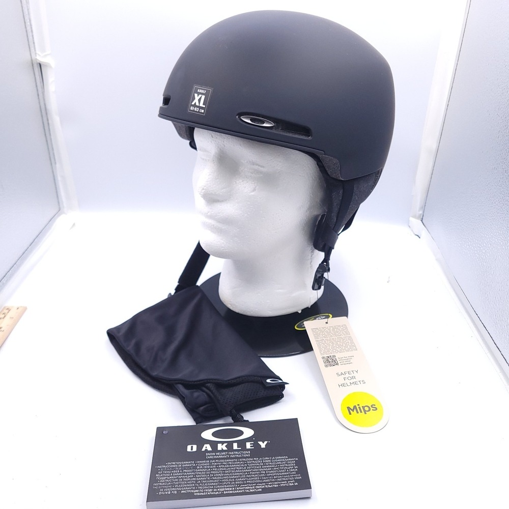 Oakley MOD 1 Pro MIPS Helmet Blackout Adult Size XL Ski Snowboard New